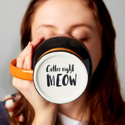 Black Cat Ceramic Mug - Thumbnail 4
