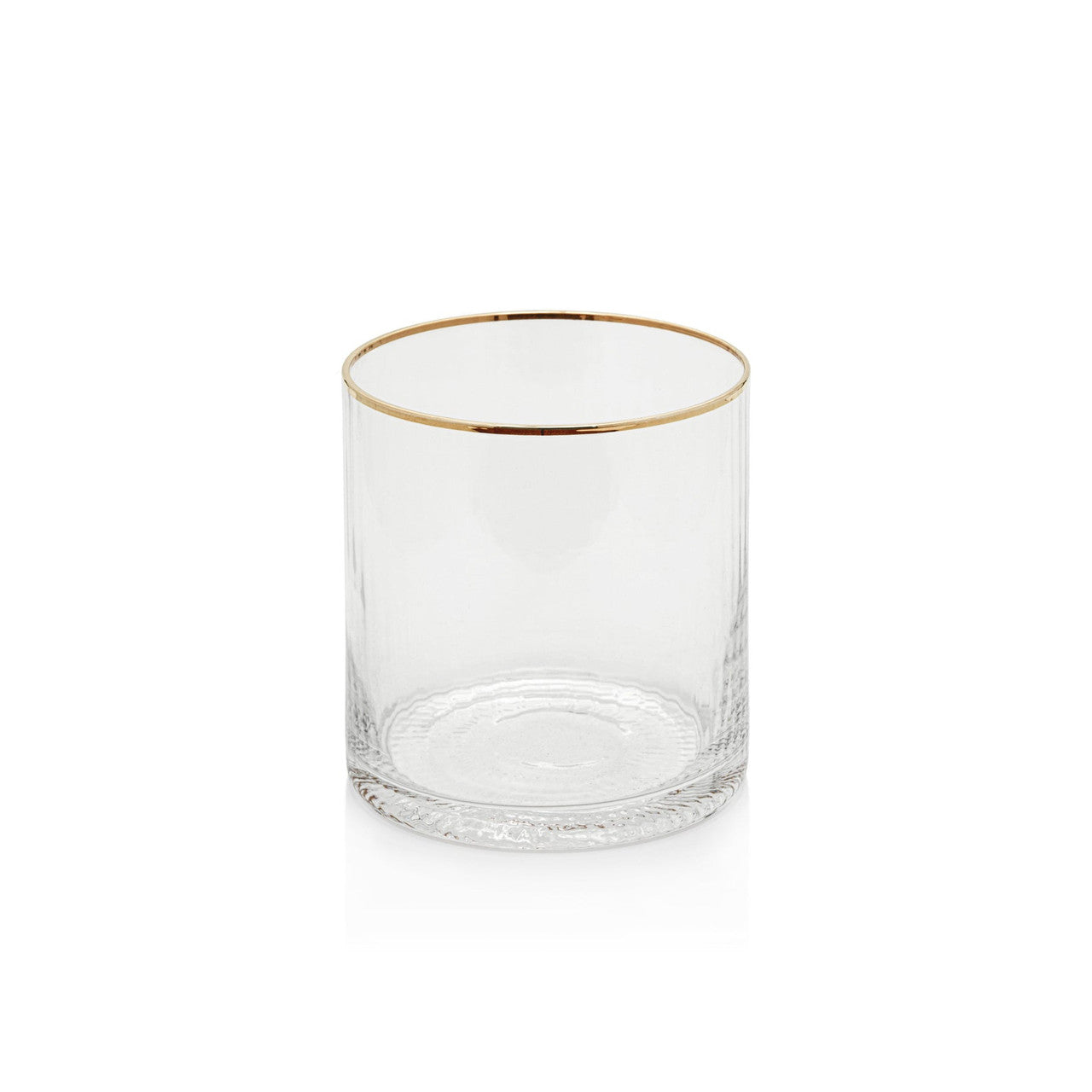 Outside and In Optic Rock Glass
