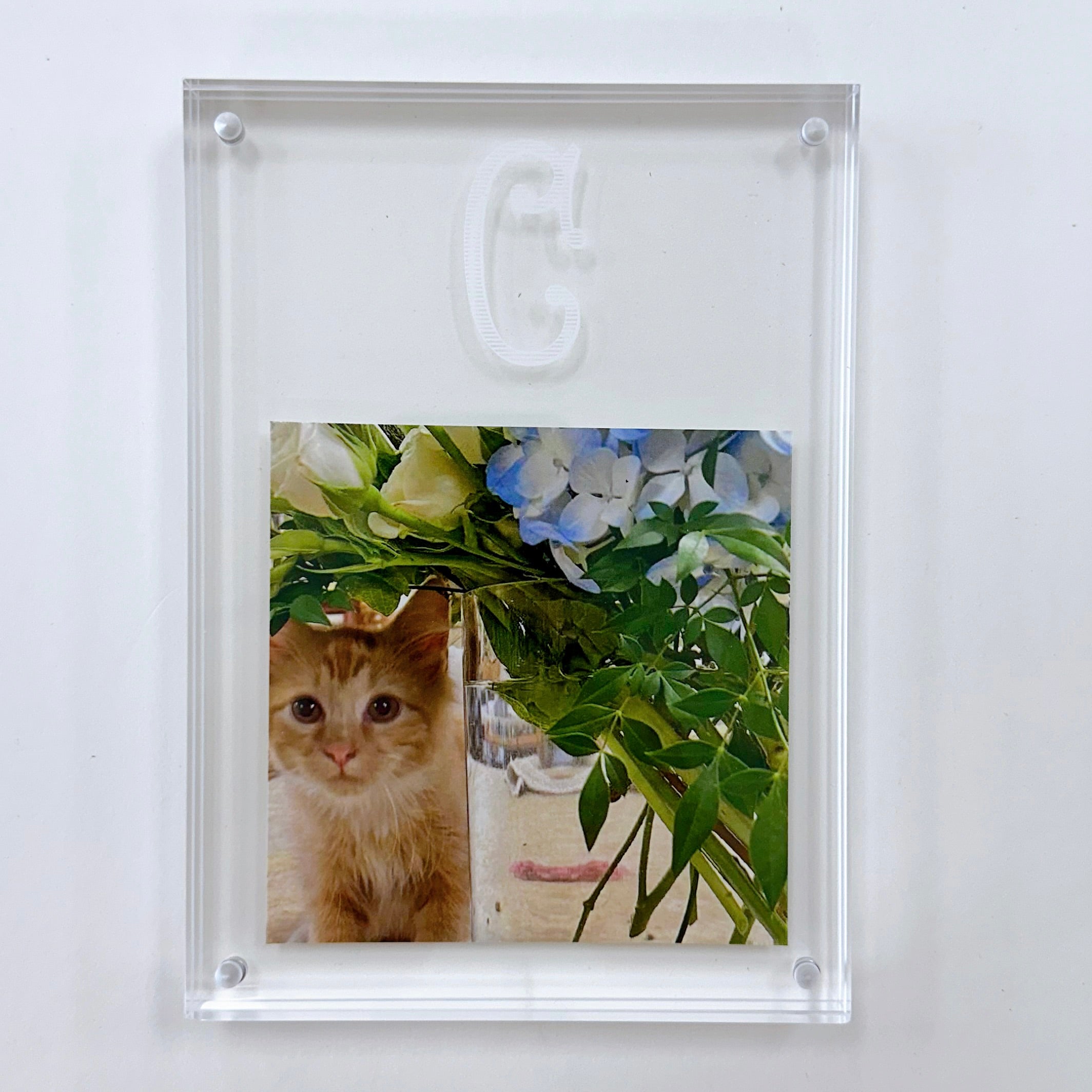 Roman Initial Acrylic Frame - Thumbnail 5