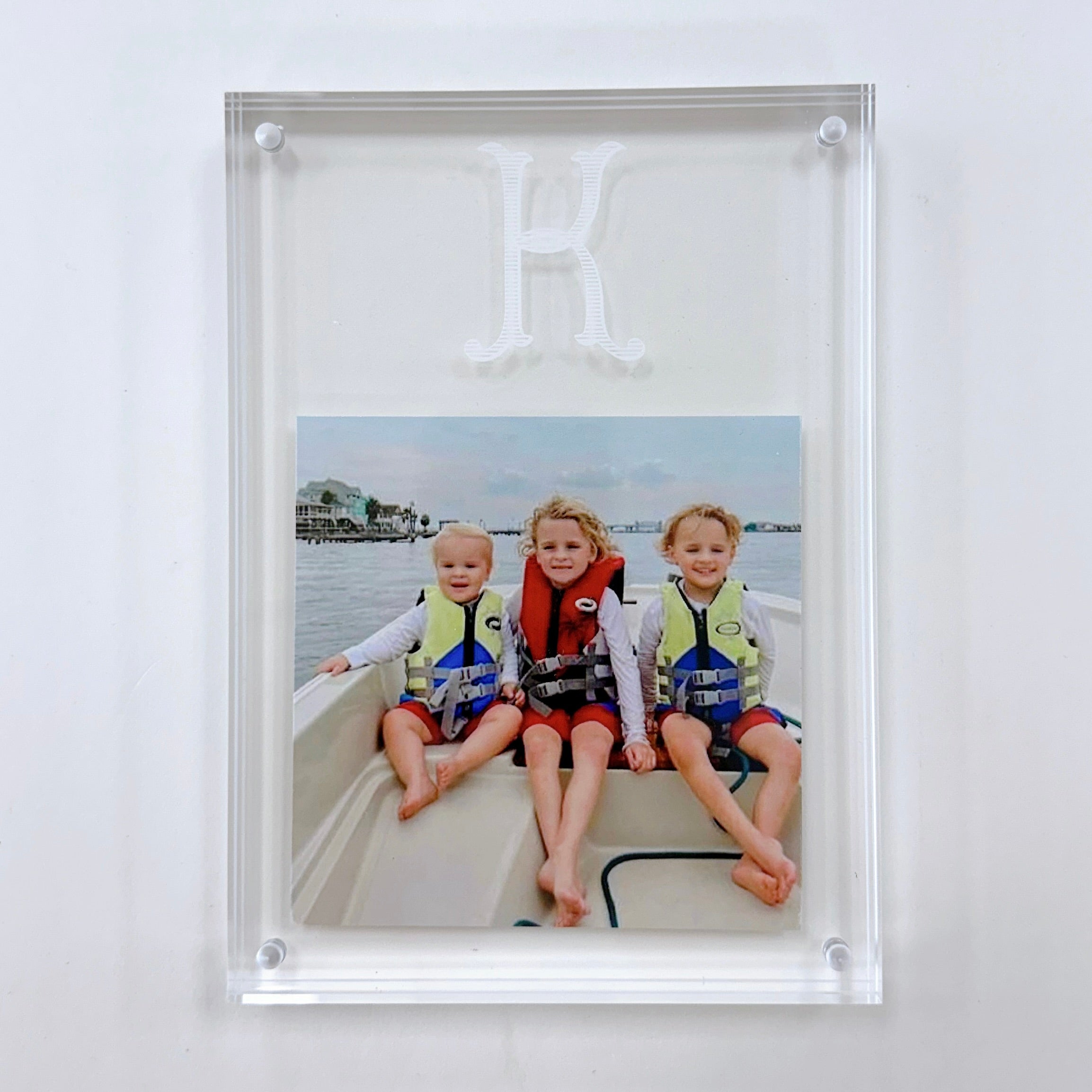 Roman Initial Acrylic Frame - Thumbnail 3