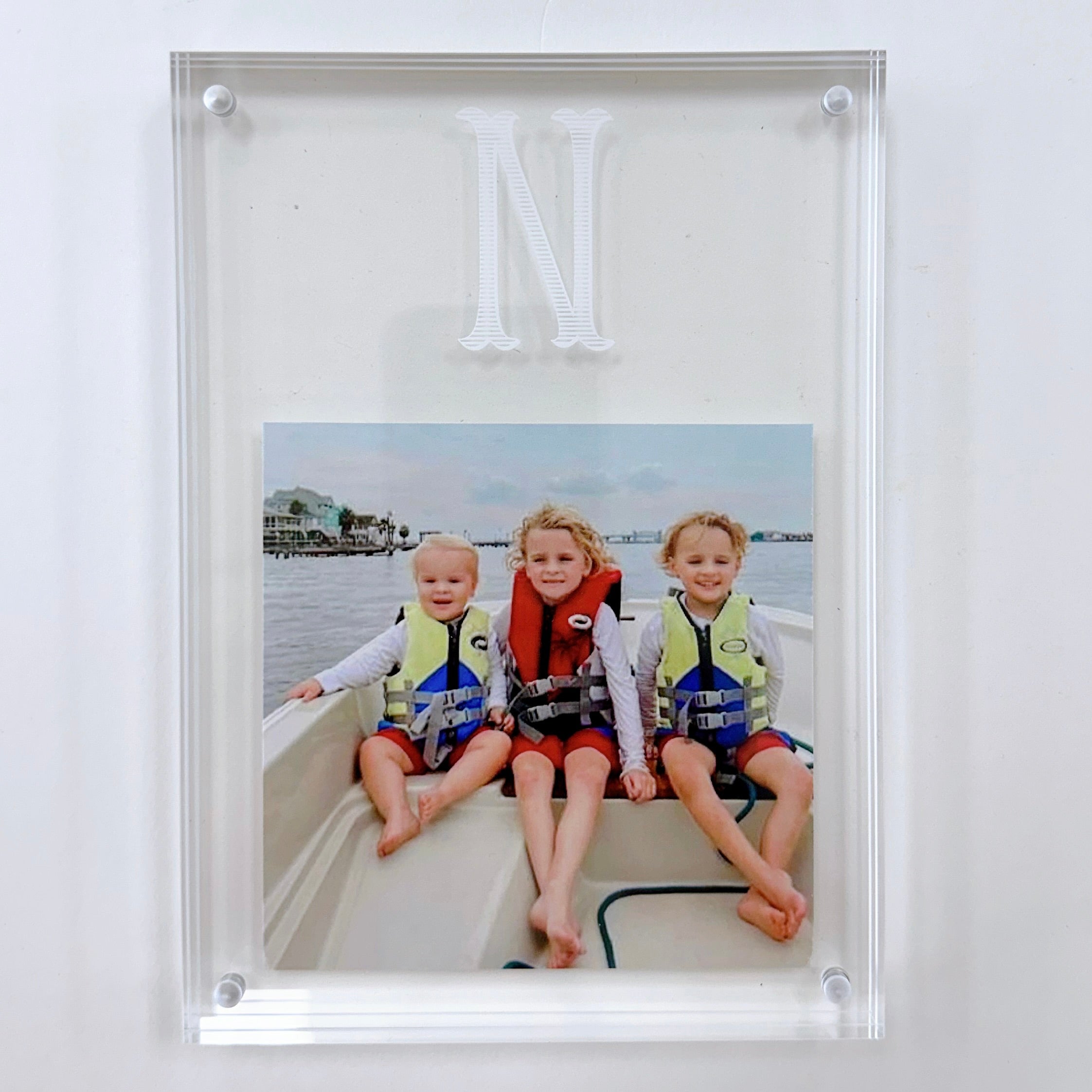 Roman Initial Acrylic Frame - Thumbnail 2