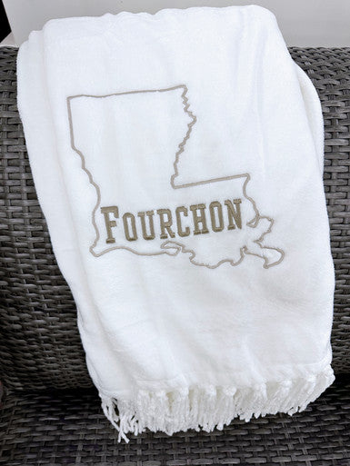 Fourchon Camp Throw - Thumbnail 2