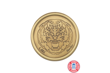 MF Tiger Brass Coaster - Thumbnail 3