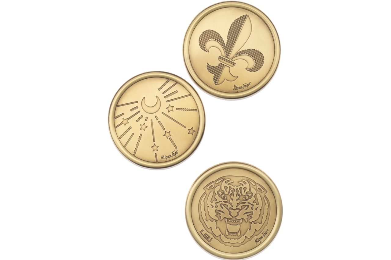 MF FDL Brass Coaster - Thumbnail 4